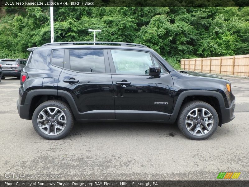 Black / Black 2018 Jeep Renegade Latitude 4x4