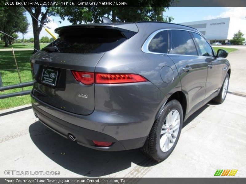 Corris Grey Metallic / Ebony 2018 Jaguar F-PACE 25t AWD Prestige