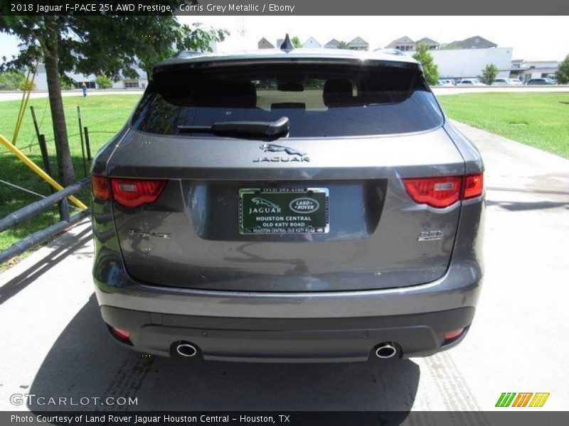 Corris Grey Metallic / Ebony 2018 Jaguar F-PACE 25t AWD Prestige