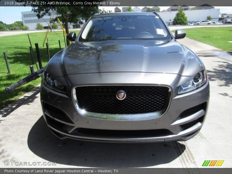 Corris Grey Metallic / Ebony 2018 Jaguar F-PACE 25t AWD Prestige