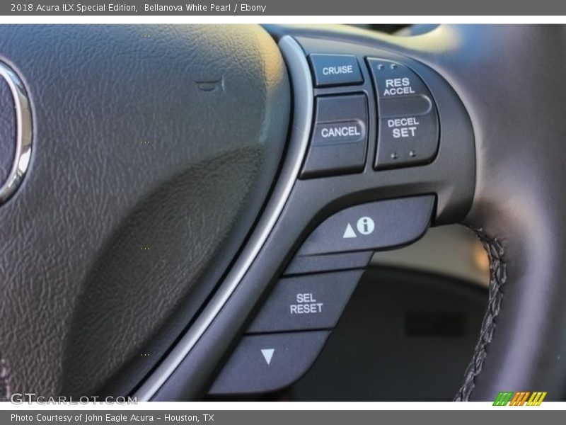 Bellanova White Pearl / Ebony 2018 Acura ILX Special Edition