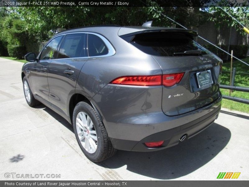 Corris Grey Metallic / Ebony 2018 Jaguar F-PACE 25t AWD Prestige