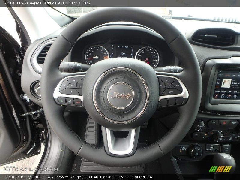 Black / Black 2018 Jeep Renegade Latitude 4x4