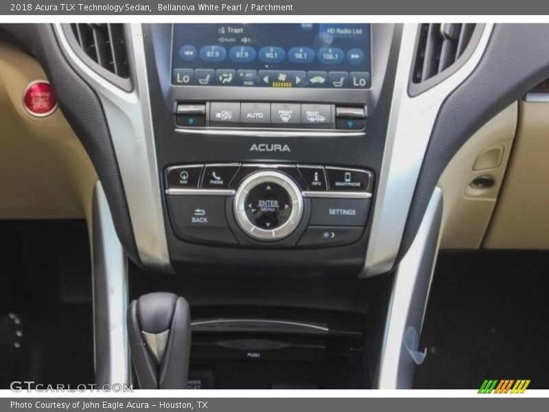 Bellanova White Pearl / Parchment 2018 Acura TLX Technology Sedan