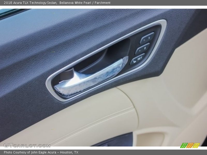 Bellanova White Pearl / Parchment 2018 Acura TLX Technology Sedan