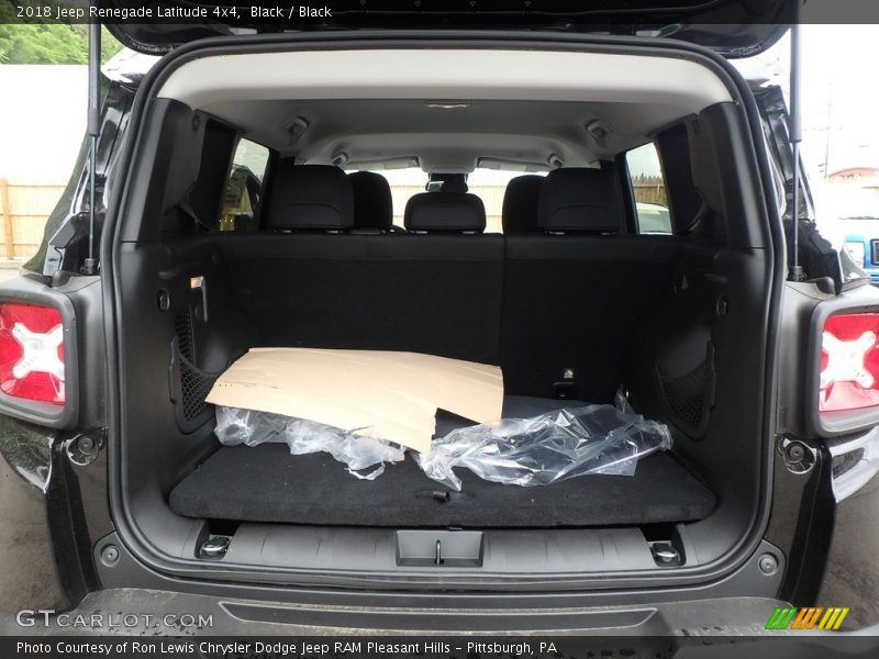Black / Black 2018 Jeep Renegade Latitude 4x4