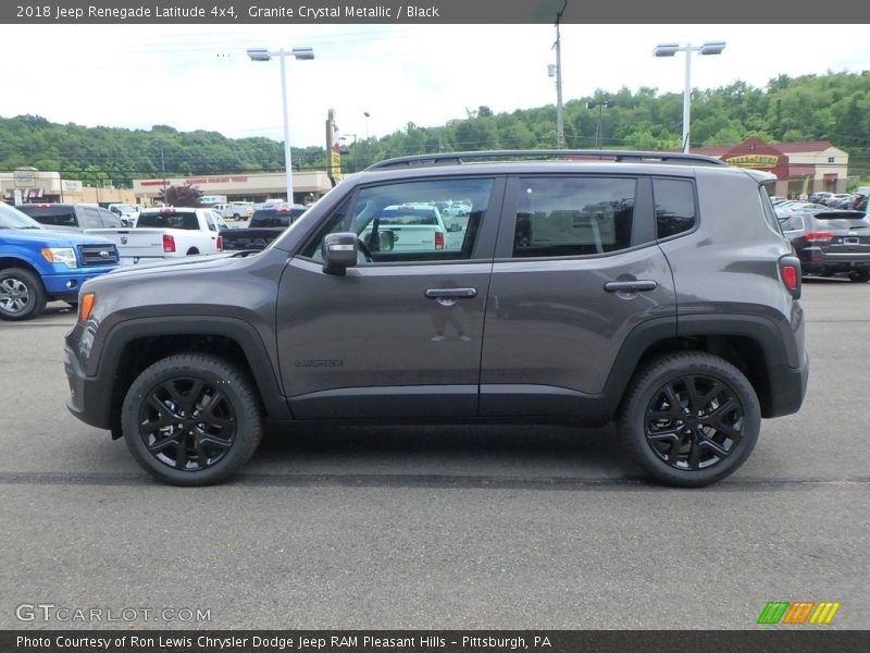 Granite Crystal Metallic / Black 2018 Jeep Renegade Latitude 4x4
