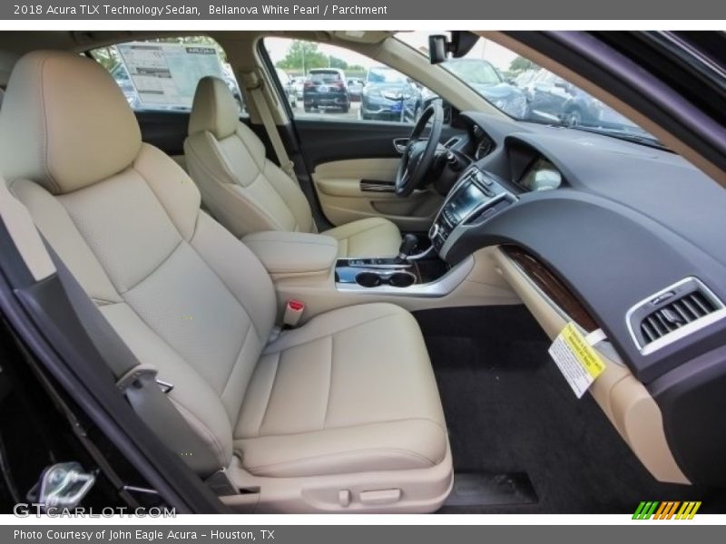 Bellanova White Pearl / Parchment 2018 Acura TLX Technology Sedan