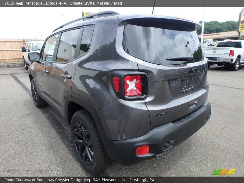 Granite Crystal Metallic / Black 2018 Jeep Renegade Latitude 4x4