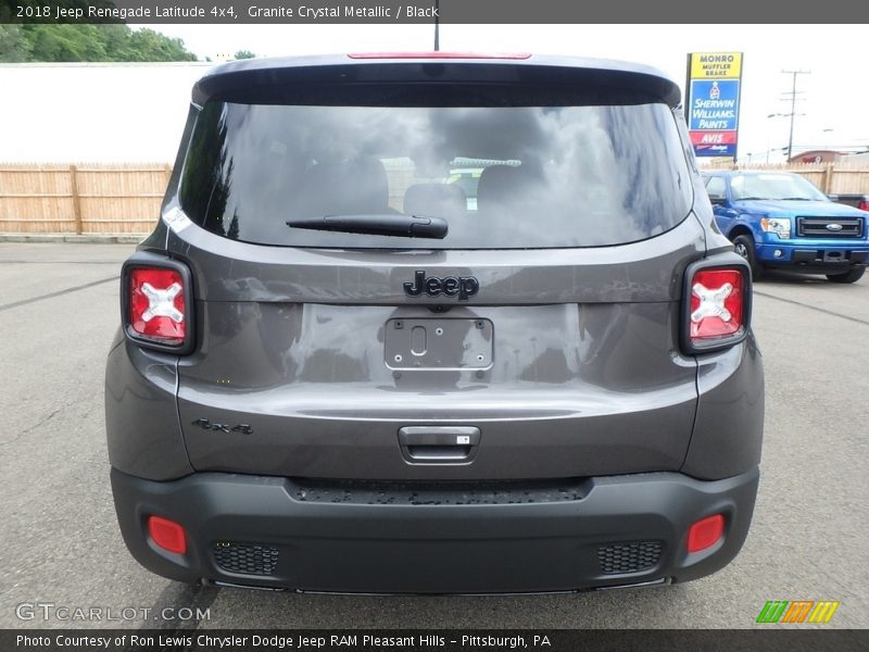 Granite Crystal Metallic / Black 2018 Jeep Renegade Latitude 4x4