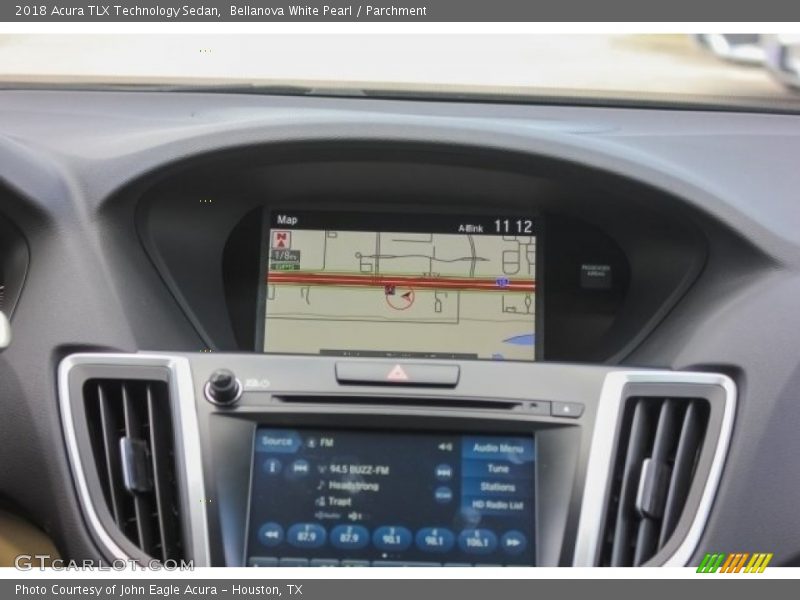 Bellanova White Pearl / Parchment 2018 Acura TLX Technology Sedan