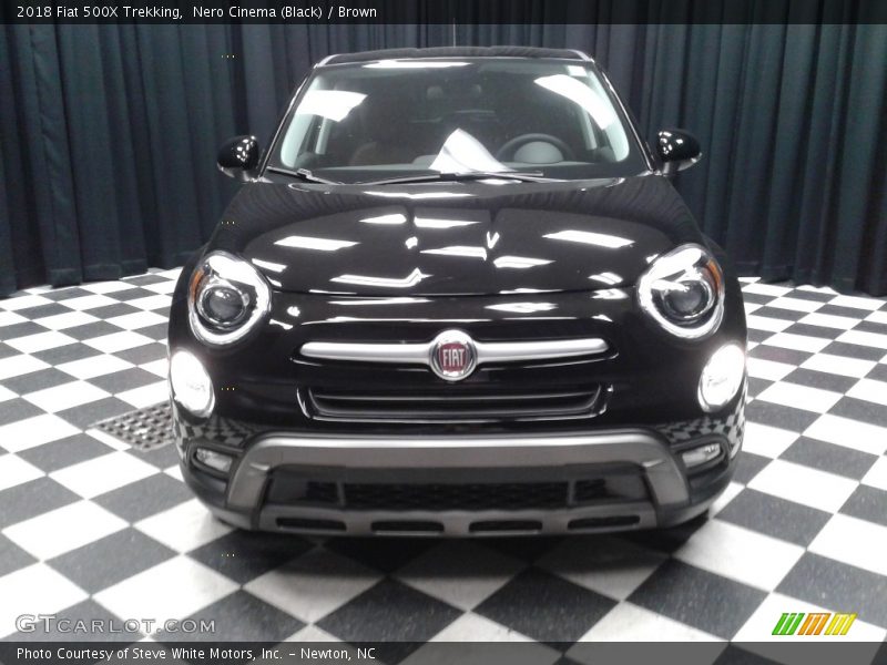 Nero Cinema (Black) / Brown 2018 Fiat 500X Trekking