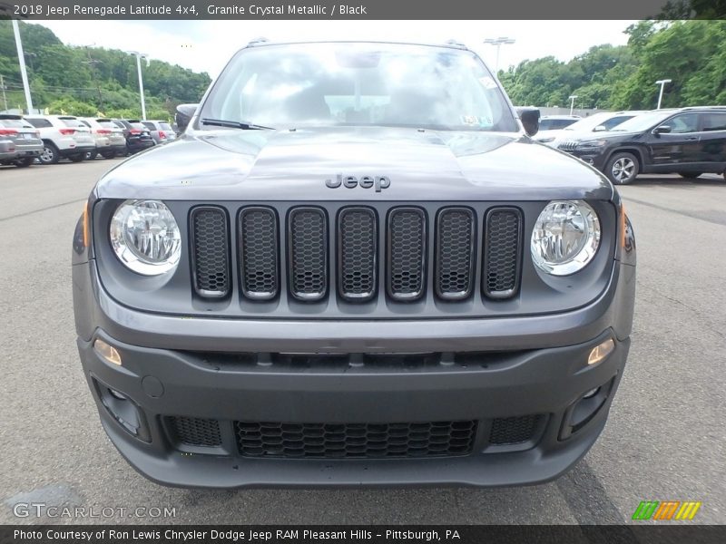 Granite Crystal Metallic / Black 2018 Jeep Renegade Latitude 4x4