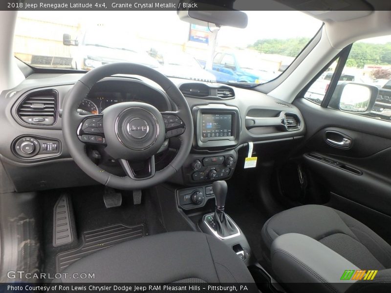 Granite Crystal Metallic / Black 2018 Jeep Renegade Latitude 4x4