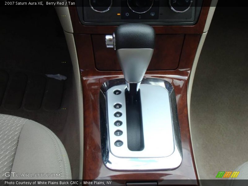 Berry Red / Tan 2007 Saturn Aura XE