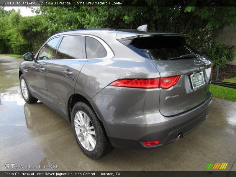 Corris Grey Metallic / Ebony 2018 Jaguar F-PACE 25t AWD Prestige