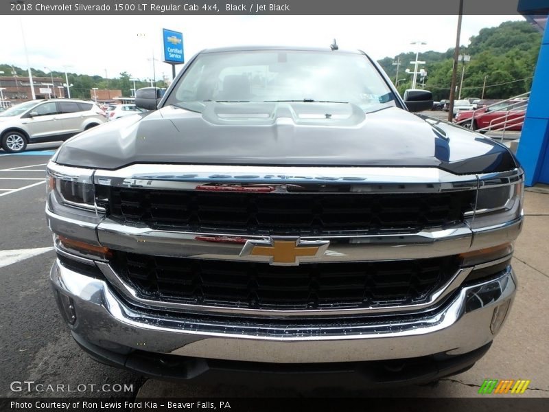 Black / Jet Black 2018 Chevrolet Silverado 1500 LT Regular Cab 4x4