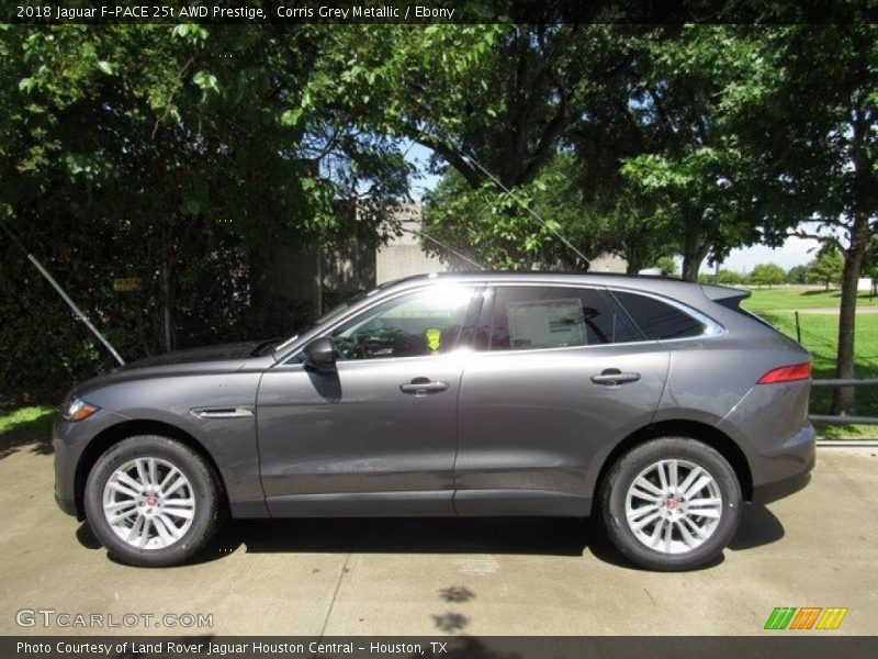 Corris Grey Metallic / Ebony 2018 Jaguar F-PACE 25t AWD Prestige