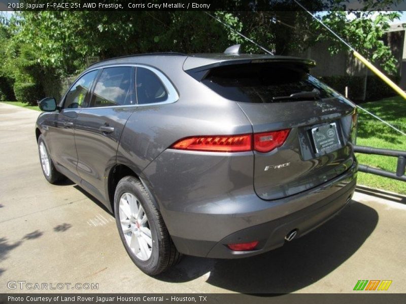 Corris Grey Metallic / Ebony 2018 Jaguar F-PACE 25t AWD Prestige