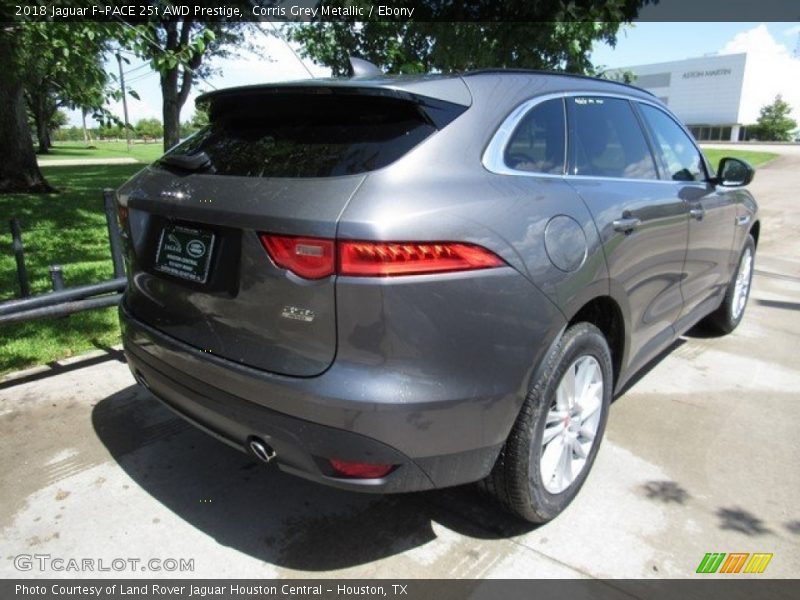 Corris Grey Metallic / Ebony 2018 Jaguar F-PACE 25t AWD Prestige