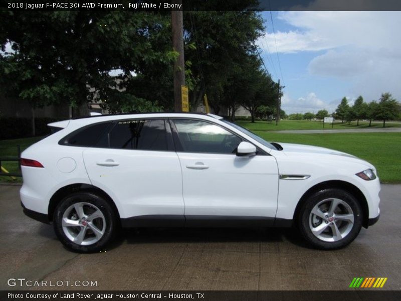 Fuji White / Ebony 2018 Jaguar F-PACE 30t AWD Premium