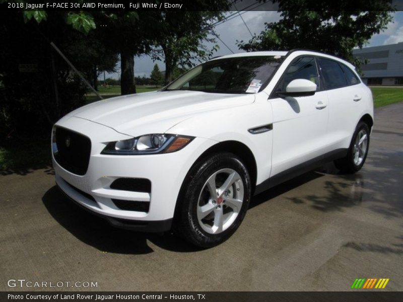 Fuji White / Ebony 2018 Jaguar F-PACE 30t AWD Premium