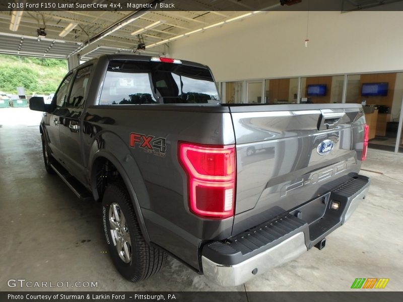 Magnetic / Black 2018 Ford F150 Lariat SuperCrew 4x4