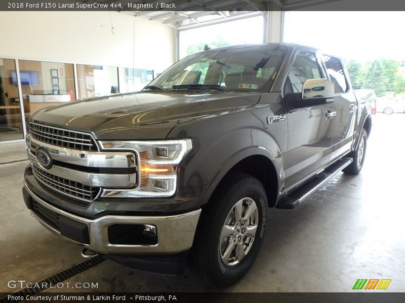 Magnetic / Black 2018 Ford F150 Lariat SuperCrew 4x4
