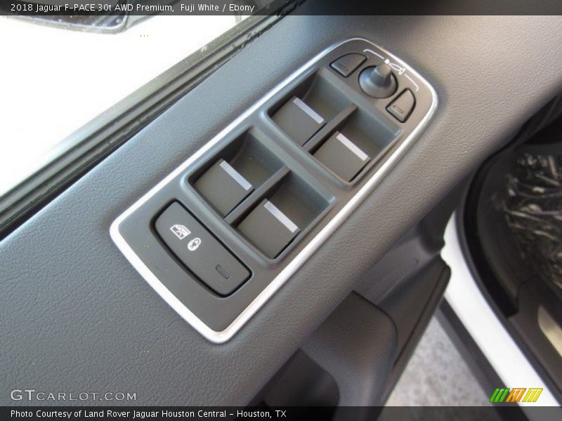 Fuji White / Ebony 2018 Jaguar F-PACE 30t AWD Premium