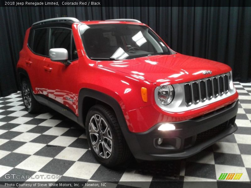 Colorado Red / Black 2018 Jeep Renegade Limited