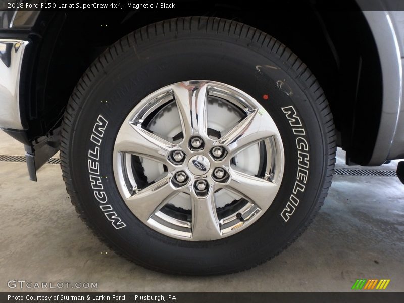 Magnetic / Black 2018 Ford F150 Lariat SuperCrew 4x4