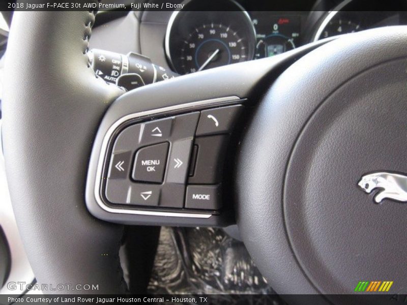 Fuji White / Ebony 2018 Jaguar F-PACE 30t AWD Premium