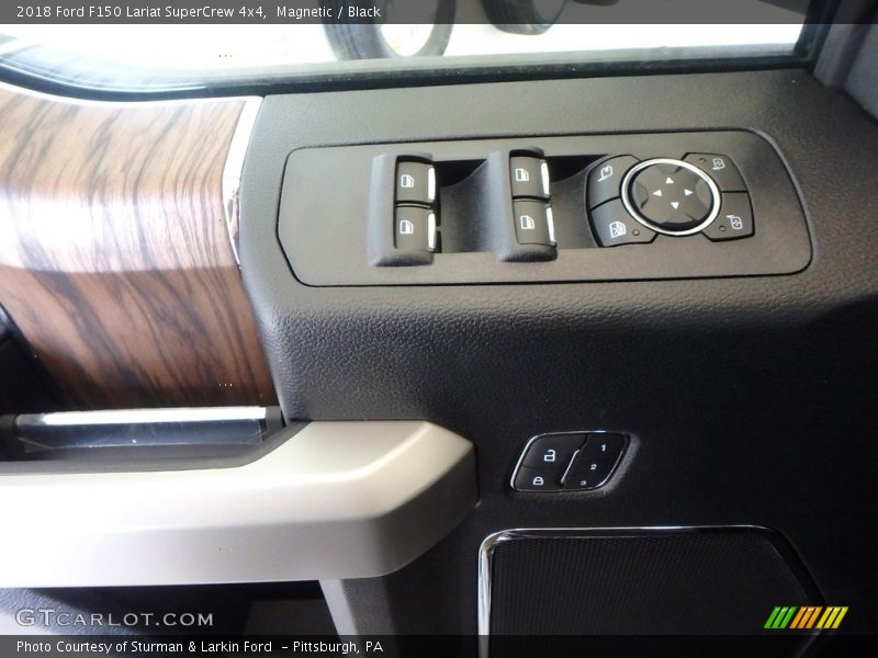 Magnetic / Black 2018 Ford F150 Lariat SuperCrew 4x4
