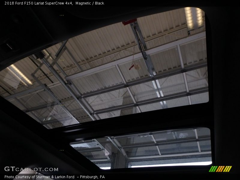 Magnetic / Black 2018 Ford F150 Lariat SuperCrew 4x4