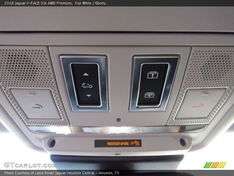 Fuji White / Ebony 2018 Jaguar F-PACE 30t AWD Premium