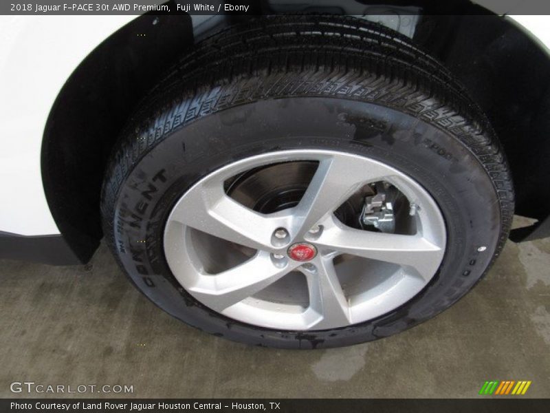 Fuji White / Ebony 2018 Jaguar F-PACE 30t AWD Premium