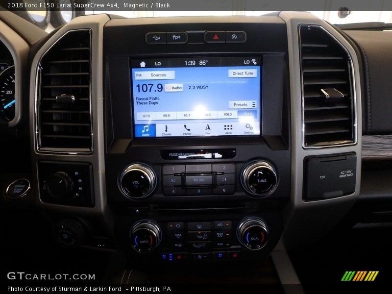 Magnetic / Black 2018 Ford F150 Lariat SuperCrew 4x4