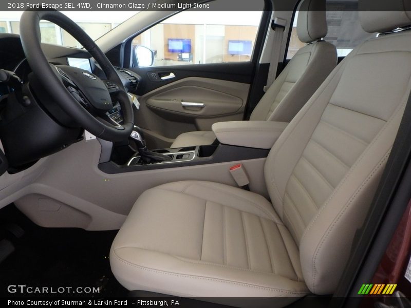 Cinnamon Glaze / Medium Light Stone 2018 Ford Escape SEL 4WD