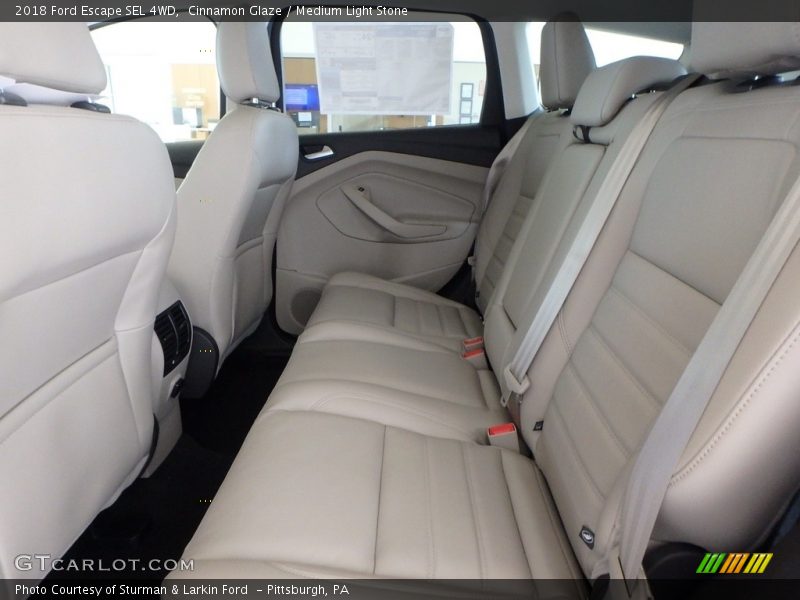 Cinnamon Glaze / Medium Light Stone 2018 Ford Escape SEL 4WD