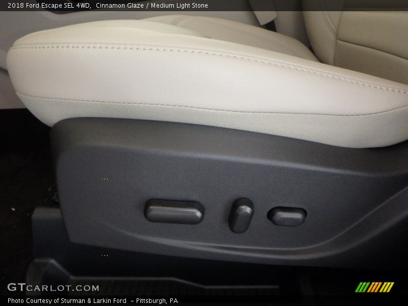 Cinnamon Glaze / Medium Light Stone 2018 Ford Escape SEL 4WD