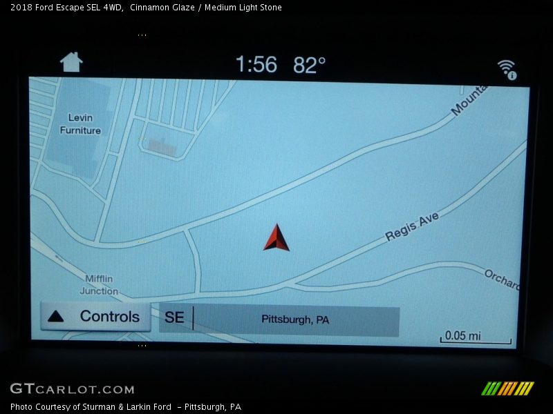 Cinnamon Glaze / Medium Light Stone 2018 Ford Escape SEL 4WD