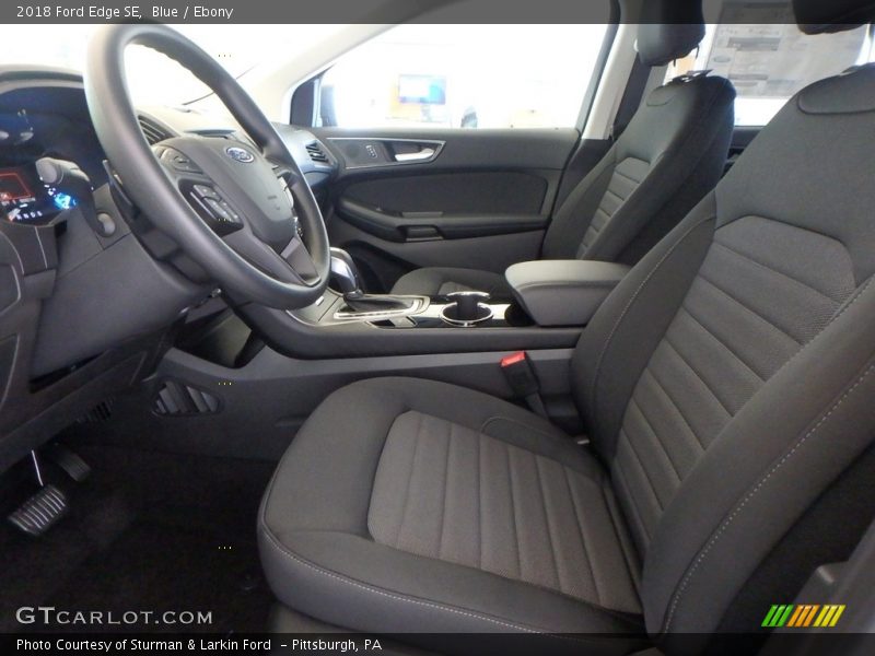 Blue / Ebony 2018 Ford Edge SE