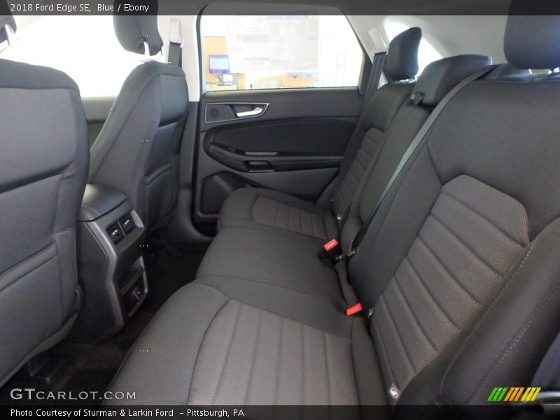 Blue / Ebony 2018 Ford Edge SE