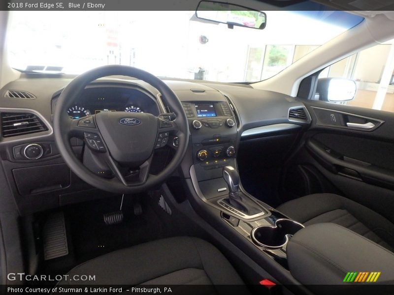 Blue / Ebony 2018 Ford Edge SE