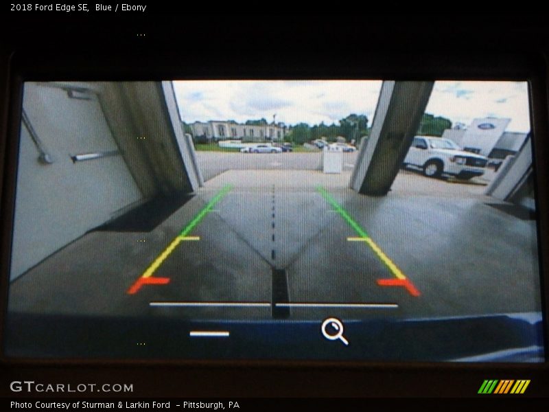 Blue / Ebony 2018 Ford Edge SE