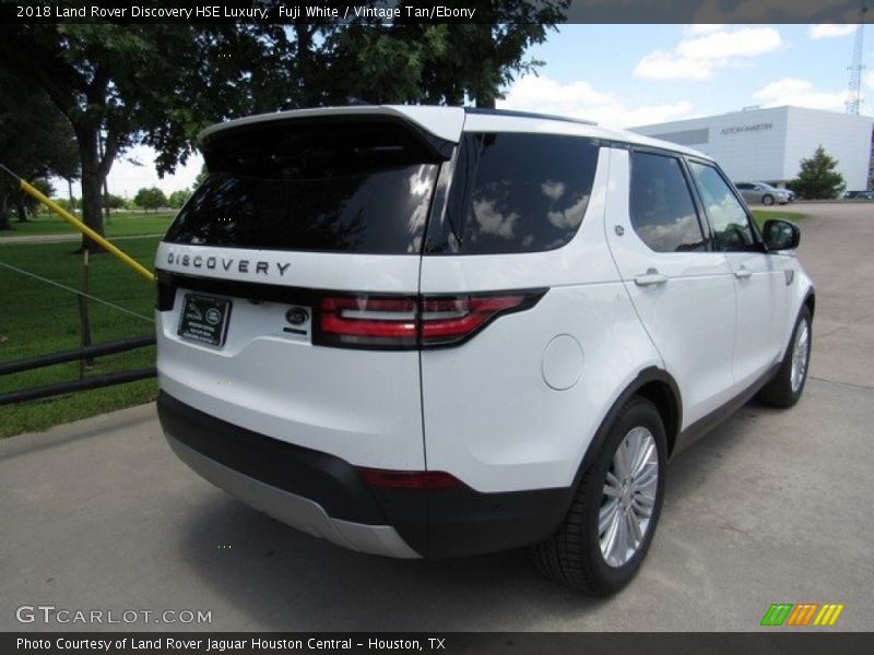 Fuji White / Vintage Tan/Ebony 2018 Land Rover Discovery HSE Luxury
