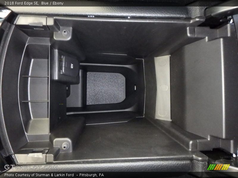 Blue / Ebony 2018 Ford Edge SE