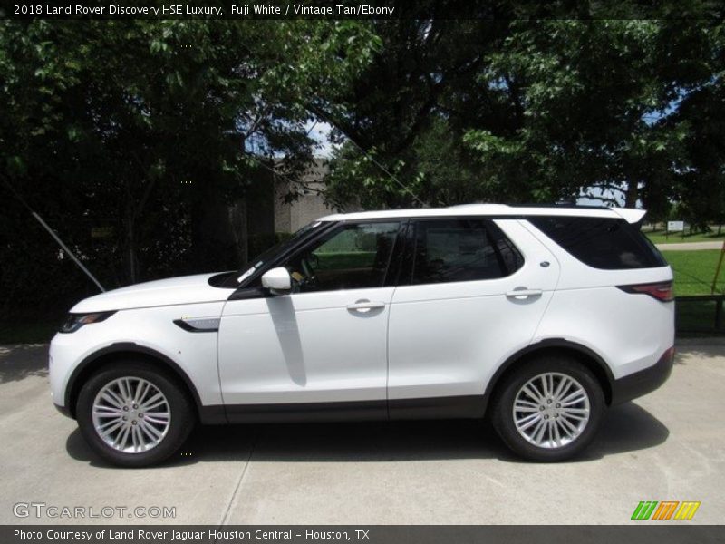 Fuji White / Vintage Tan/Ebony 2018 Land Rover Discovery HSE Luxury