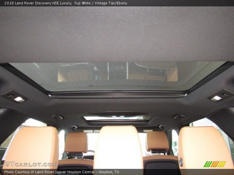 Fuji White / Vintage Tan/Ebony 2018 Land Rover Discovery HSE Luxury
