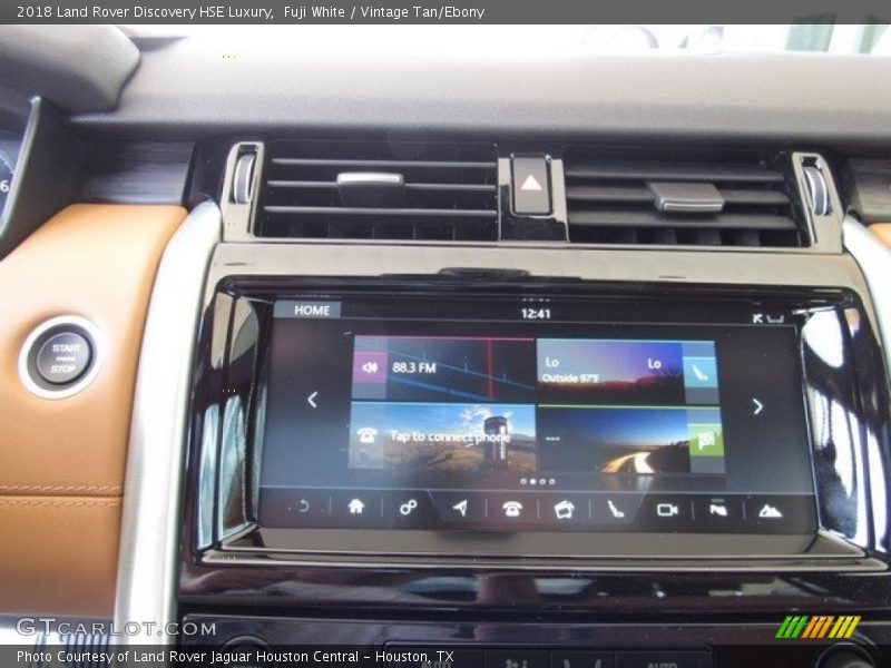 Fuji White / Vintage Tan/Ebony 2018 Land Rover Discovery HSE Luxury